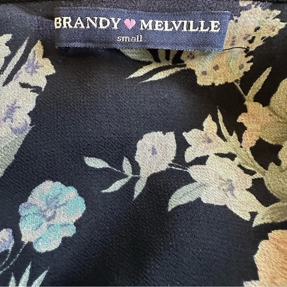 Brandy Melville Floral Duster Size Small - Picture 4 of 4